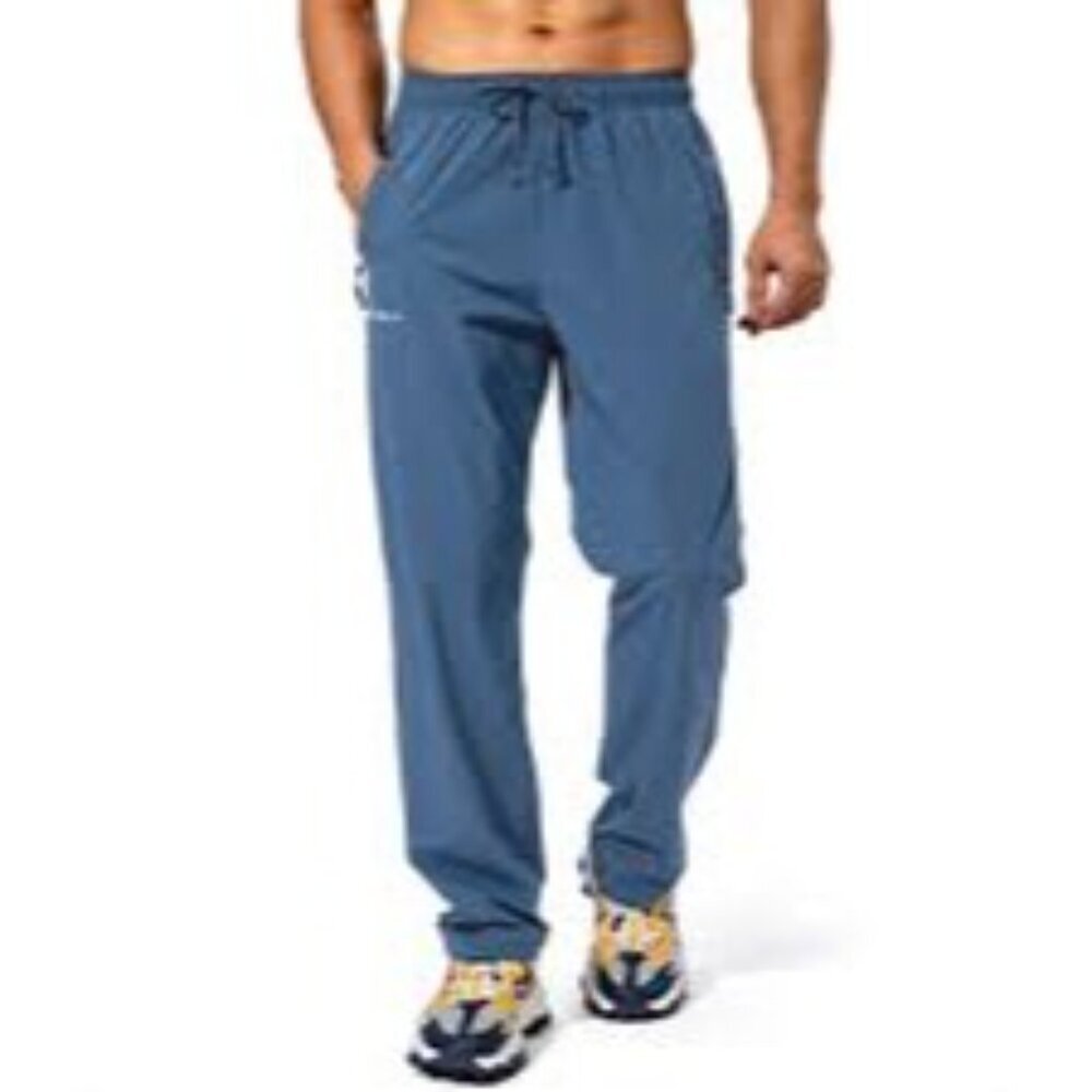 Pudolla Men’s Athletic Jogger Pants Lightweight Quick-Dry - Size M - Picture 2 of 10